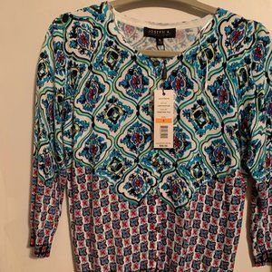 - NEW JOSEPH A. CARDIGAN SWEATER 3/4sleeves
